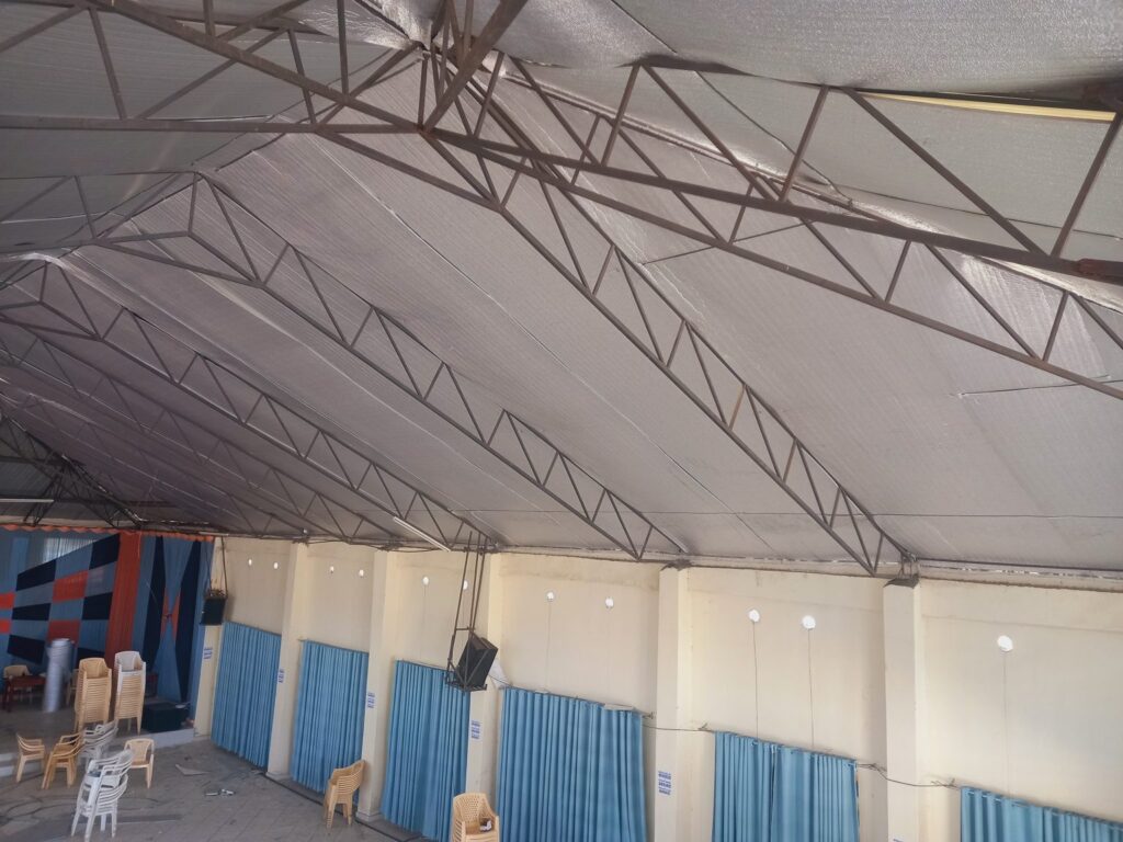 CHURCH ROOF INSULATION IN KENYA
