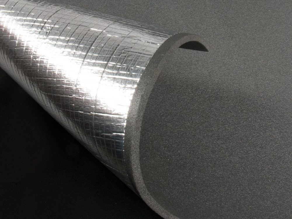 Polyethylene-Foam-With-Aluminium-Foil POLYETHYLENE INSULATION IN UGANDA: Sound Insulation, Roof Insulation